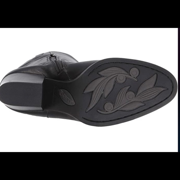 Born Elbe Women’s Boots Black Full Grain Leather - Picture 5 of 7